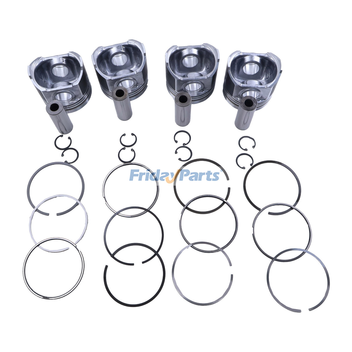 +0,5-mm-Kolbensatz für Kubota-Motor V3600T