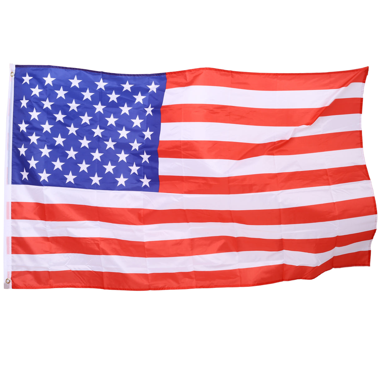 16FT Telescopic Sectional Flag Pole Kit Extra Thick Heavy Duty Aluminum Inground with Topper Balls