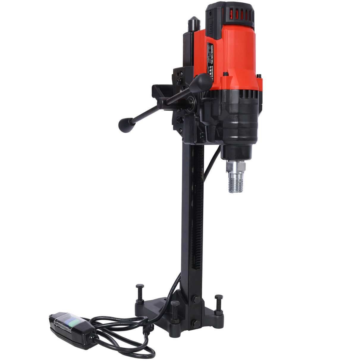 Máquina de perforación de núcleo de diamante 8 pulgadas Rig de perforación de núcleo de concreto húmedo y seco con velocidad de 750 rpm 3000W