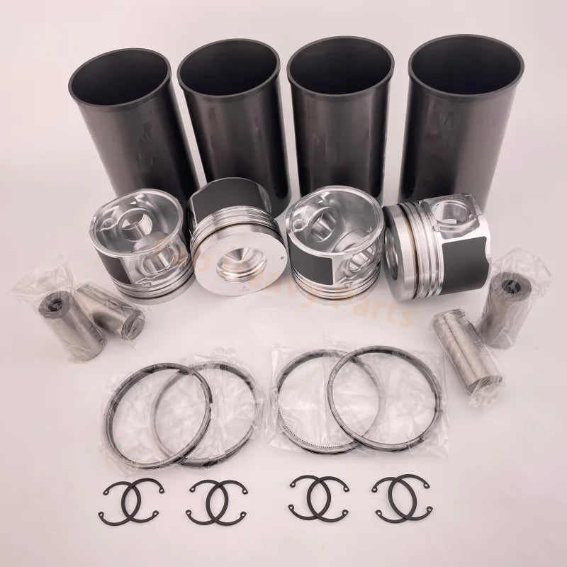 Piston Liner Kit 1878137660 for Engine Isuzu 4HK1 Hitachi ZX360-3 ZX330-3 ZX240-3 ZX200-3 Fits for John Deere 220DW 225DLC