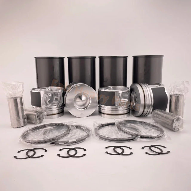 Piston Liner Kit 1878137660 para el motor Isuzu 4HK1 Hitachi ZX360-3 ZX330-3 ZX240-3 ZX200-3 SEPT para John Deere 220DW 225DLC
