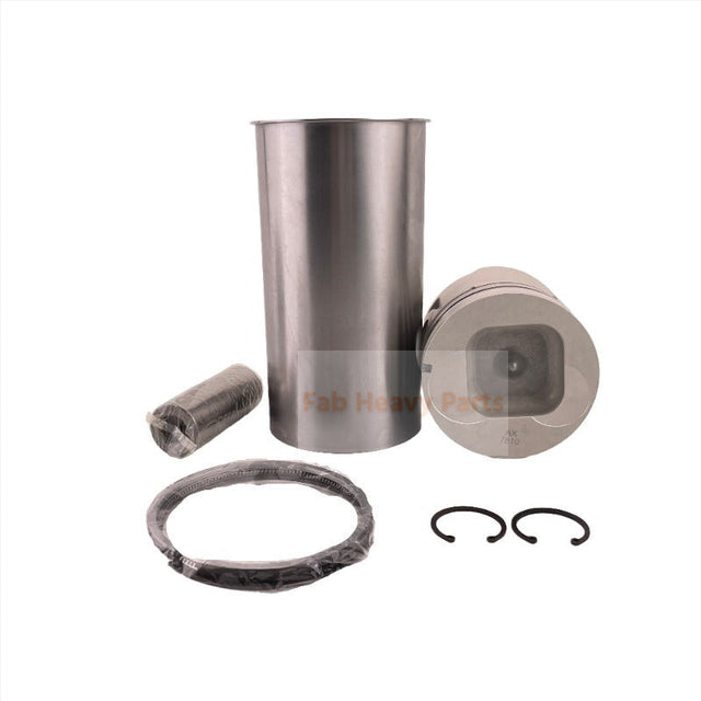 1 conjunto de kit de revestimiento de pistón y cilindro se adapta a Isuzu 6BG1 Hitachi Excavator EX200-5