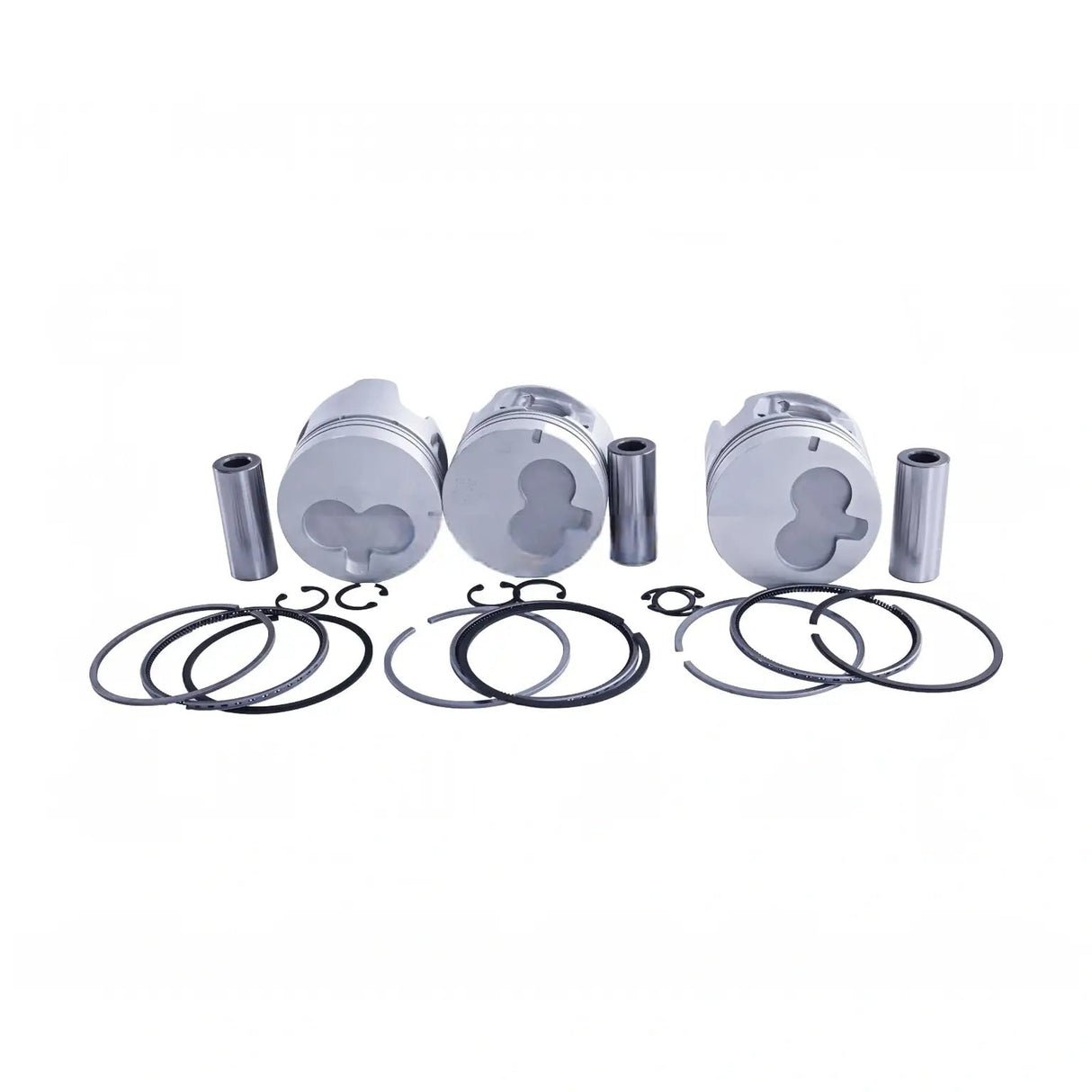 +0.5mm Piston Kit 8971768880 8970345740 for Isuzu Engine 3LD1 - Fab Heavy Parts