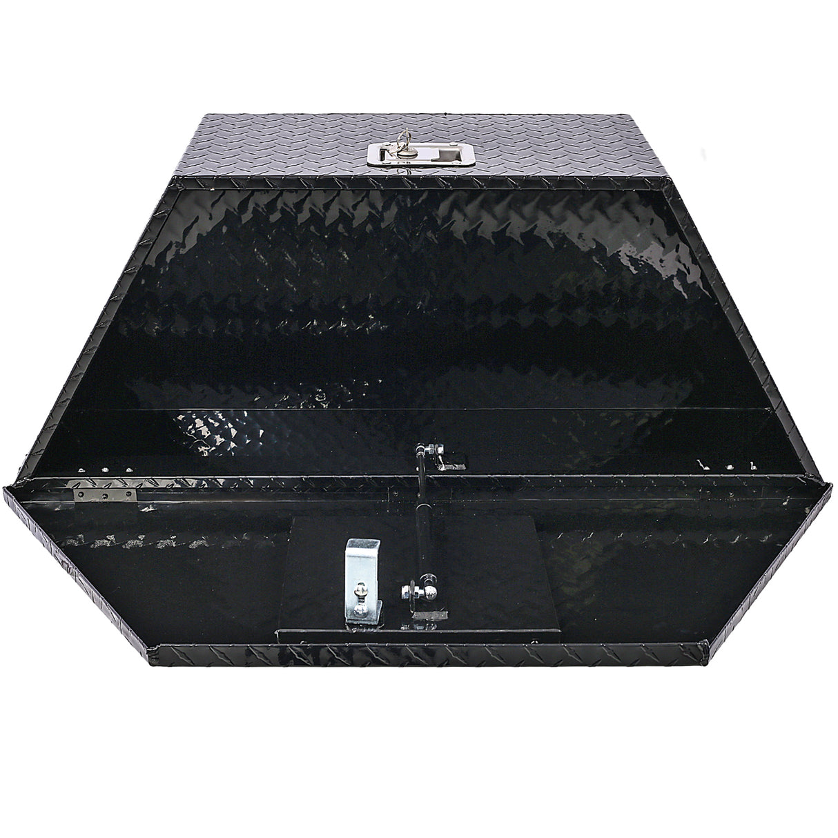 39 Inch Truck Box Aluminum Tool Box Heavy Duty w/Lock Keys 39x16.5x11.8inch--Black