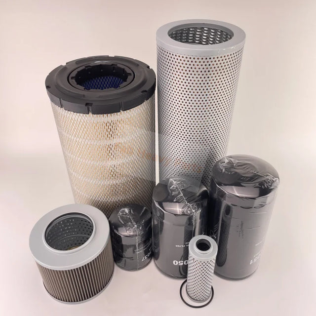 El kit de filtro se adapta al motor Komatsu 4D102 Excavator PC120-6