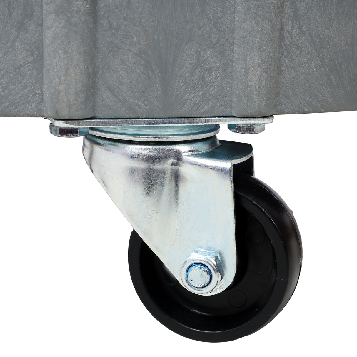 30 Gallon and 55 Gallon Heavy Duty Plastic Drum Dolly Durable 900 lb. Capacity Barrel with 5 Swivel Casters Wheel