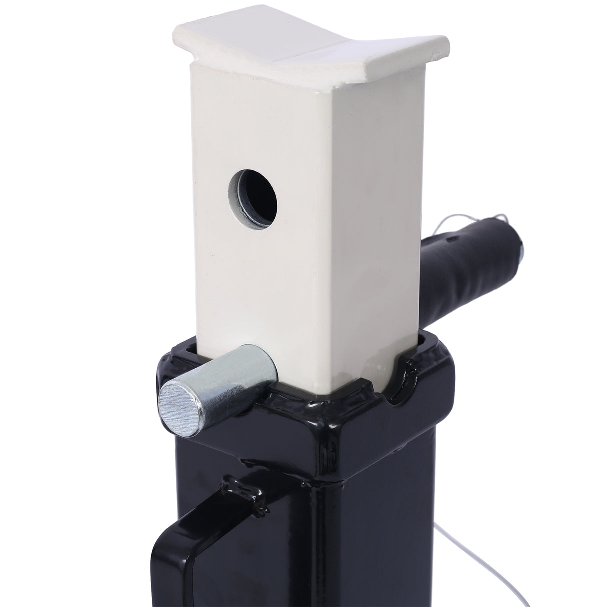 1 paire Stand de cric de voitures professionnelles de type épingle épais avec verrouillage 44 000 livres - noir