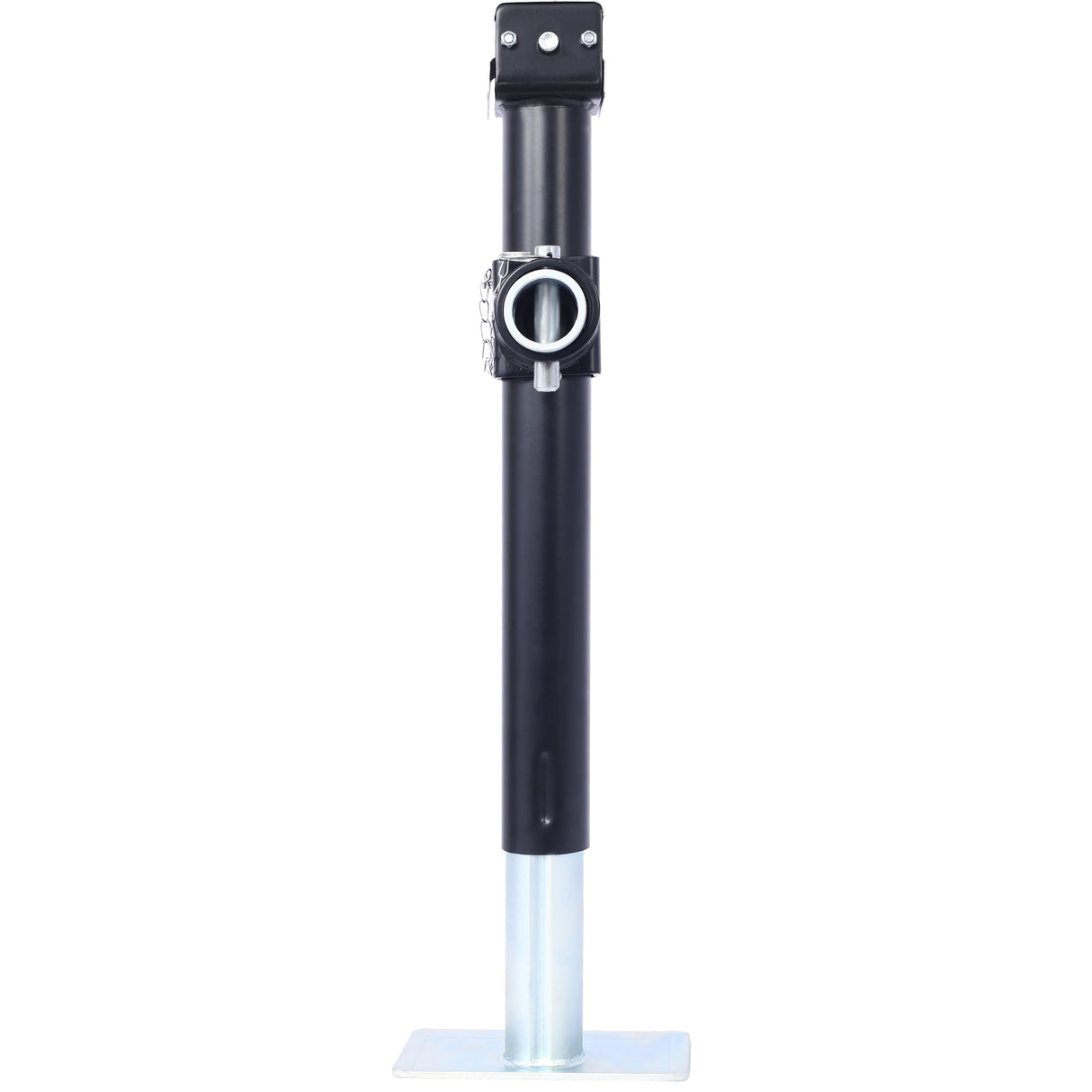 Schweißanhänger-Anhänger-RV-Anhänger 5.000 Pfund. 15-1/2 Zoll vertikales Reisen schwarz