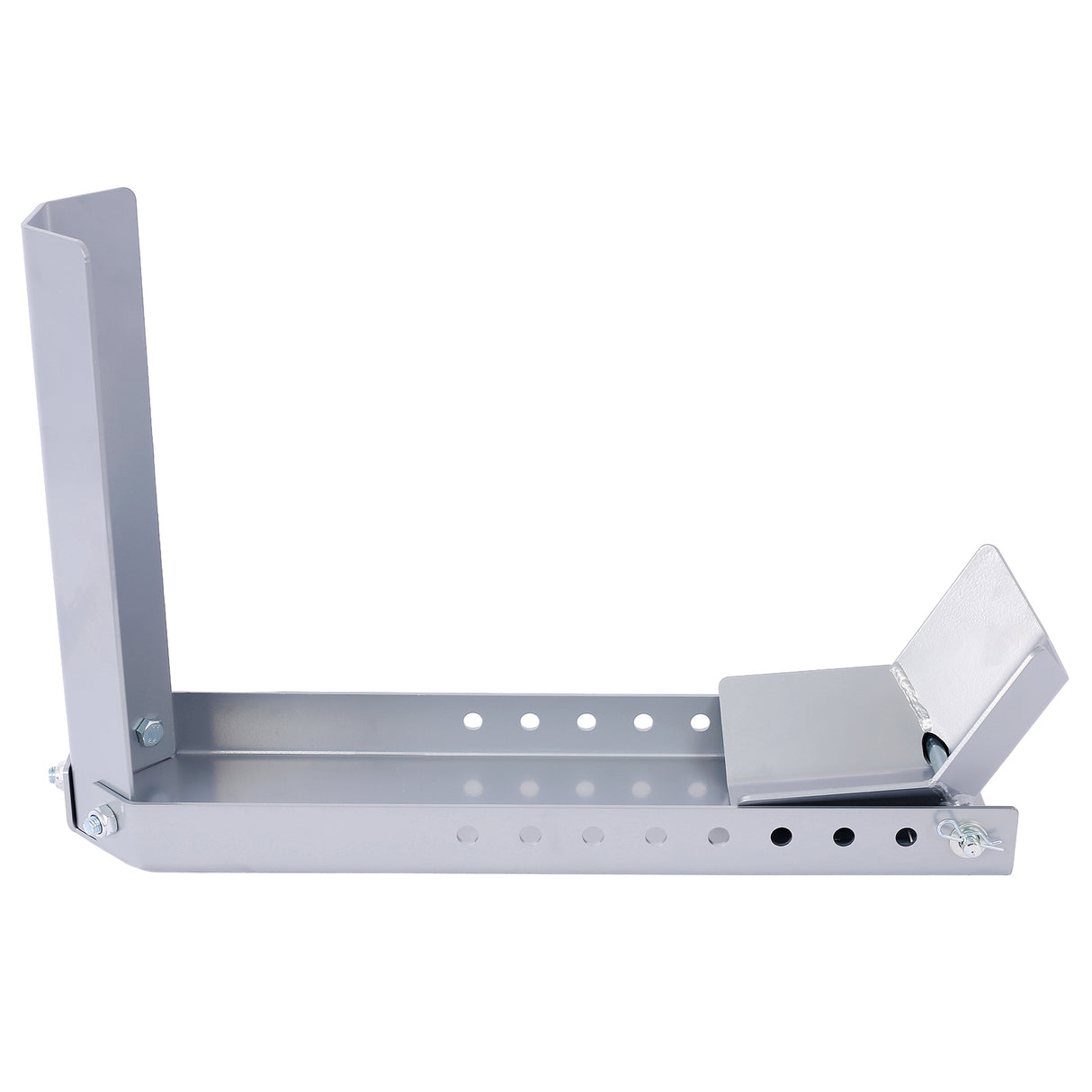 Motorcycle Wheel Chocks Cradle Holder Front Wheels Adjustable Stand Trailer Stop for 8"-24"