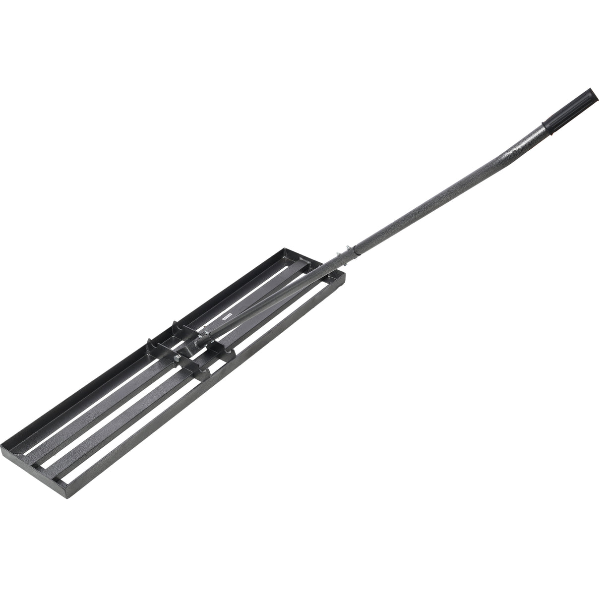 Lawn Leveling Rake Tool 48"x10" Heavy Duty Effort Saving 7FT Steel Handle