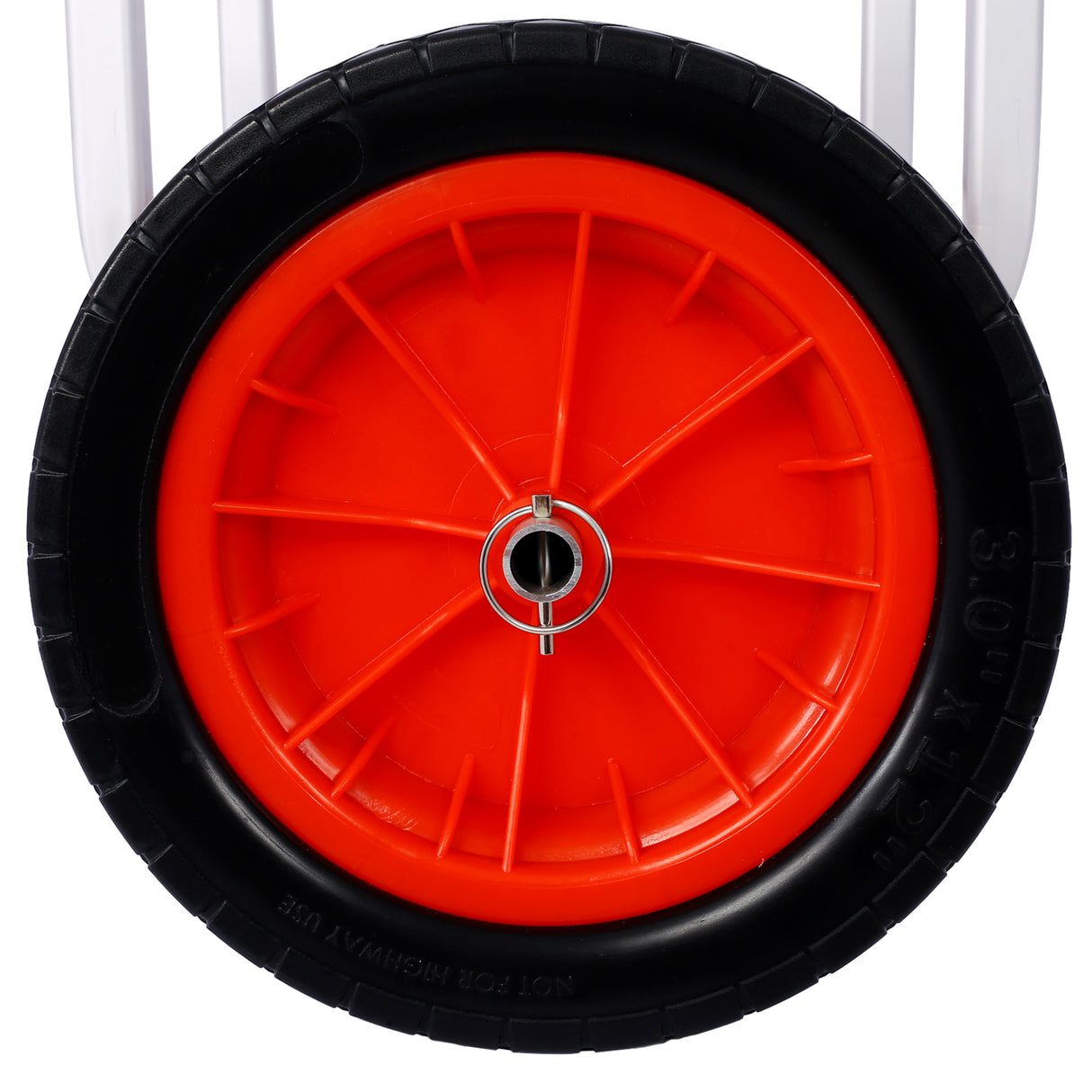 Heavy Duty Kayak Cart Width Adjustable Canoe with 12inch Flatfree Beach Wheels Boat Dolly Trolley with Airless