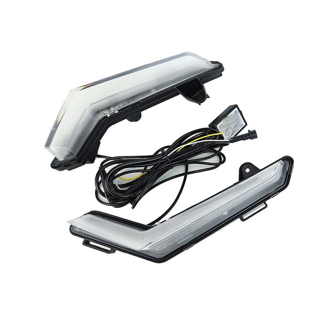1 Pair RGB LED Front Turn Signal Light 715006896 for Can-Am UTV Defender Max HD8 HD10
