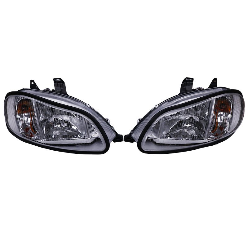 1 Pair Set Left & Right Side Headlight A06 - 75732 - 004 A06 - 75732 - 005 for Freightliner M2 M - 2 100 106 112 2002 - 2018 - Fab Heavy Parts