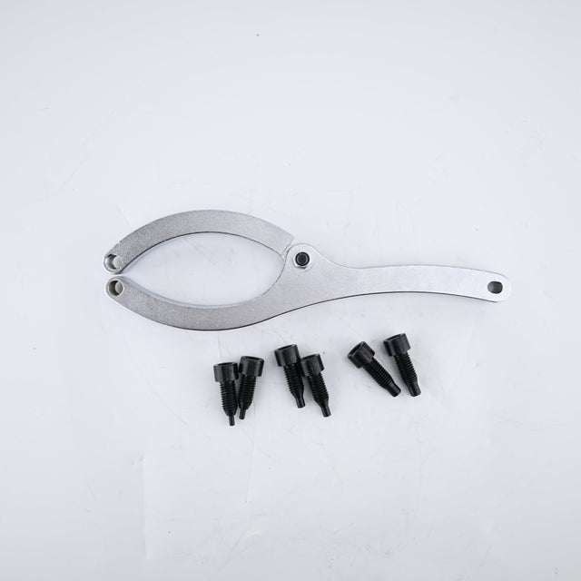 1 PCS Adjustable Hydraulic Cylinder Spanner Wrench Piston Spanner Opening 230mm with 6 Bolts - Fab Heavy Parts