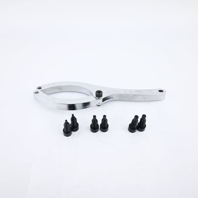 1 PCS Adjustable Hydraulic Cylinder Spanner Wrench Piston Spanner Opening 230mm with 6 Bolts - Fab Heavy Parts