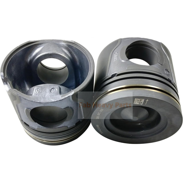 1 Piece Piston 4376552 5342188 Fits For Cummins ISL9.3 And QSL9.3 Engine