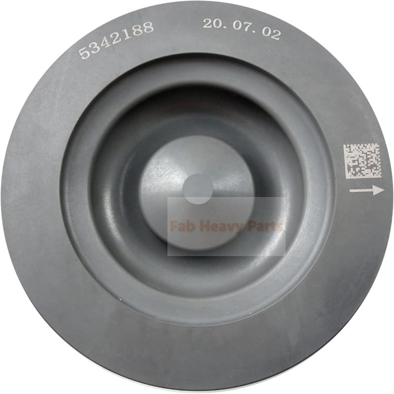 1 Piece Piston 4376552 5342188 Fits For Cummins ISL9.3 And QSL9.3 Engine - Fab Heavy Parts