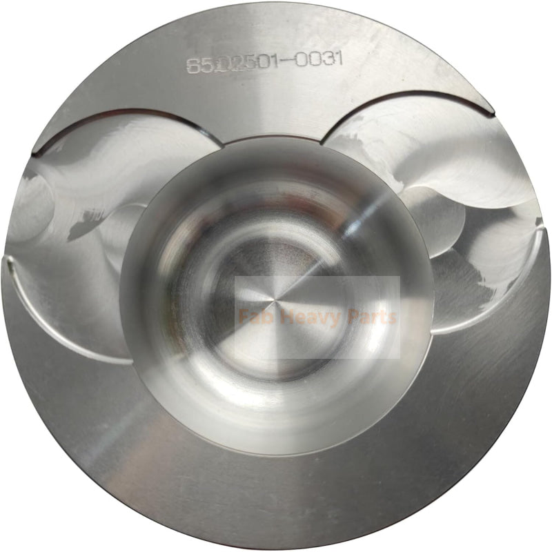 1 Piece Piston 65.02501-0031 Fits For Doosan D2366 Engine
