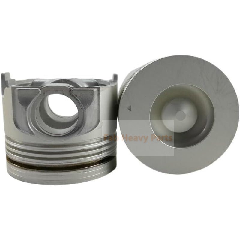 1 Piece Piston With Pin And Clips 1 - 12111 - 926 - 0 Fits For Isuzu 10PE1 8PE1 12PE1 Engine Parts - Fab Heavy Parts