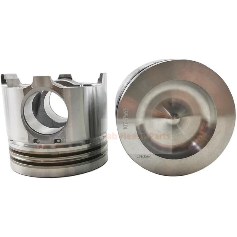 1 Piece Piston With Pin And Clips 107 - 7563 Fits For Caterpillar 3116 Engine Parts - Fab Heavy Parts