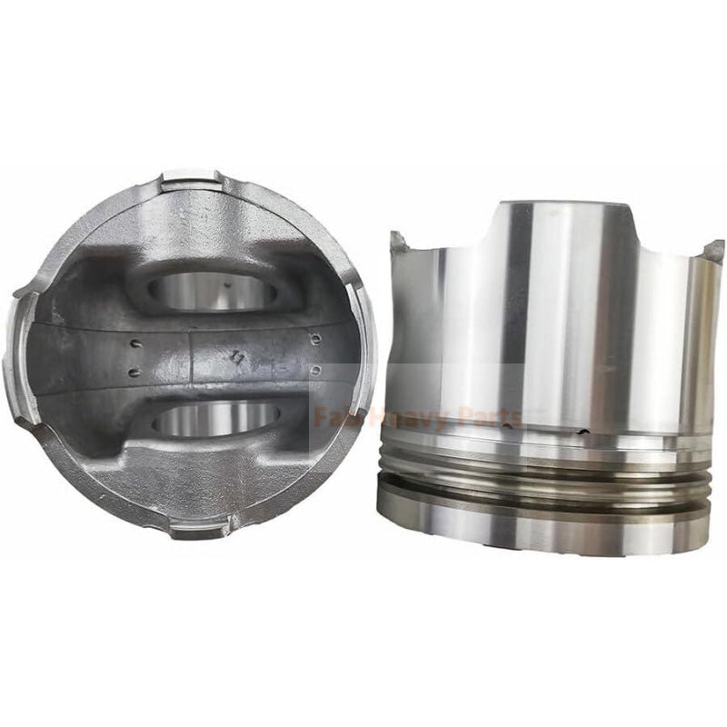 1 Piece Piston With Pin And Clips 107 - 7563 Fits For Caterpillar 3116 Engine Parts - Fab Heavy Parts