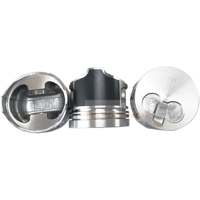 1 Piece Piston With Pin And Clips 119717 - 22080 Fits For Yanmar 3TNV76 Engine - Fab Heavy Parts