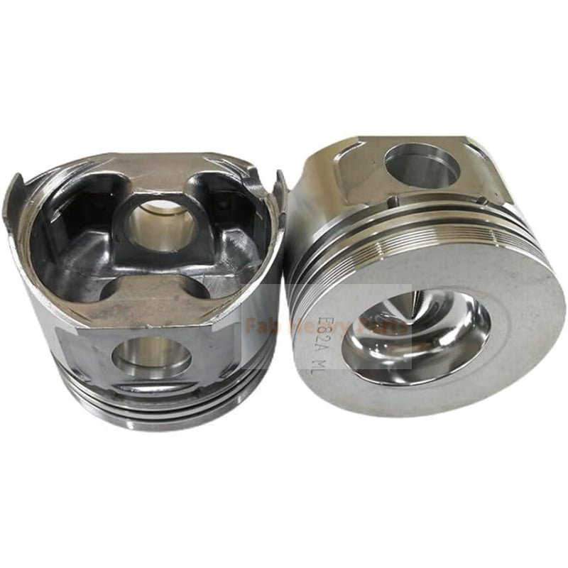 1 Piece Piston With Pin And Clips 119813 - 22080 119813 - 22300 129792 - 22400 Fits For Yanmar 3TNE82A Engine - Fab Heavy Parts