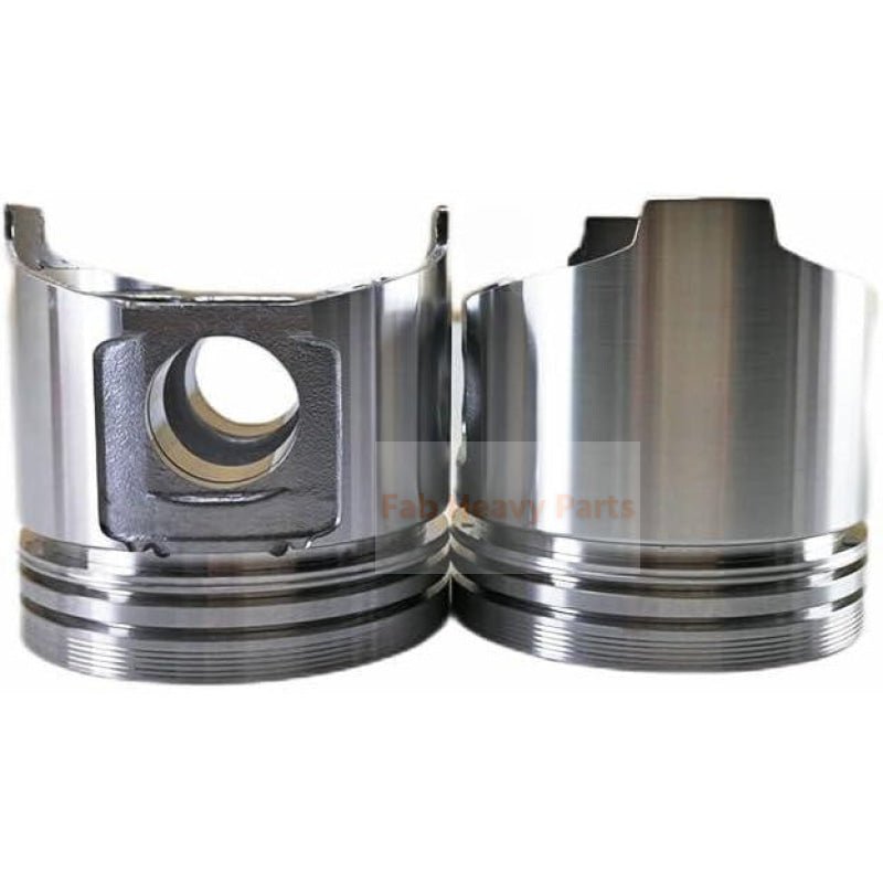 1 Piece Piston With Pin And Clips 129005 - 22080 Fits For Komatsu 3D88E 4D88E 4D88 - 6 Fits Yanmar 3TNV88 4TNV88 - Fab Heavy Parts