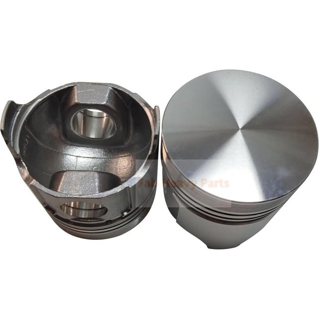 1-kappaleinen mäntä nastalla ja leikkeillä 129156-22090 sopii Yanmar 3TN82 3TN82-U 3TNB82U -moottoriin