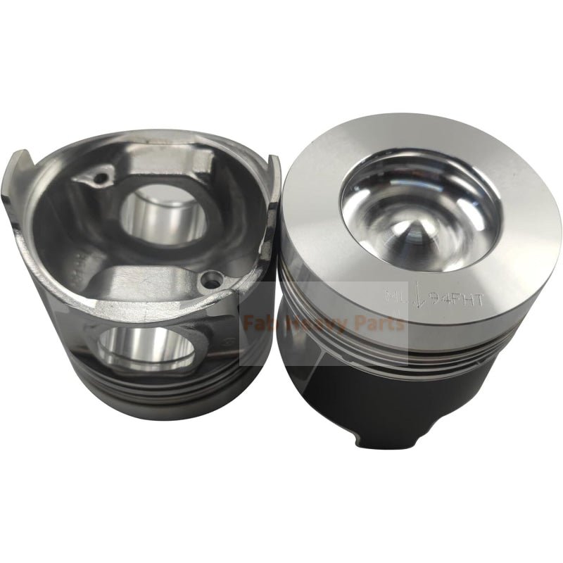1 Piece Piston With Pin And Clips 129F01 - 22080 Fits For Yanmar 4TNV94FHT Engine Parts - Fab Heavy Parts