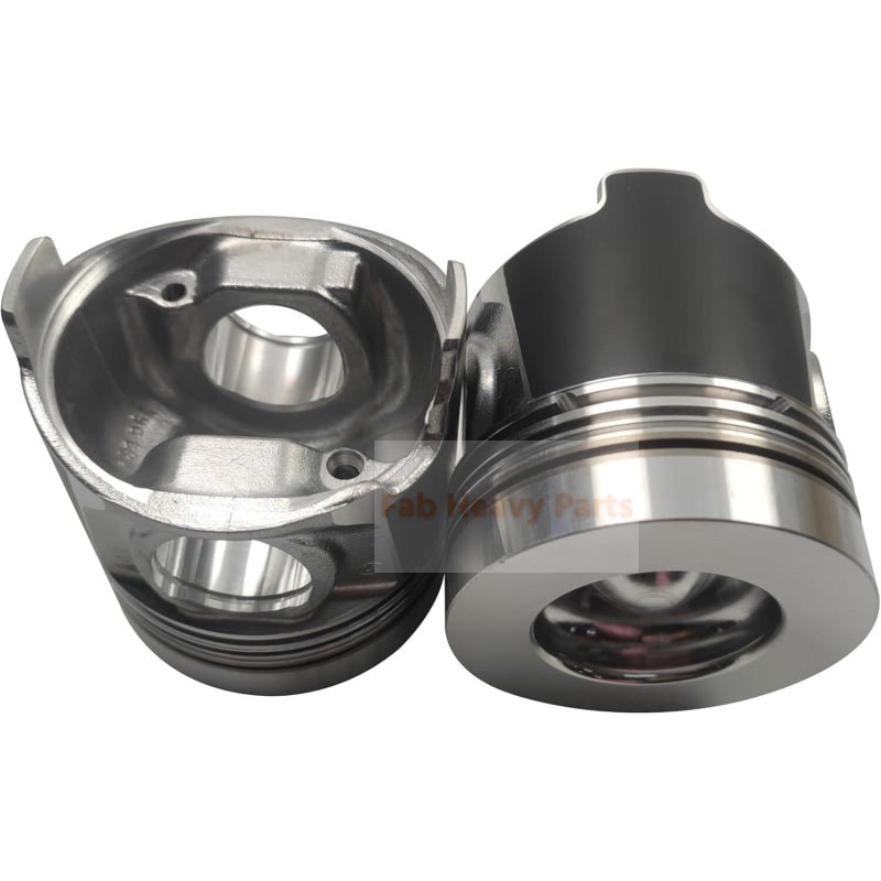 1 Piece Piston With Pin And Clips 129F01 - 22080 Fits For Yanmar 4TNV94FHT Engine Parts - Fab Heavy Parts