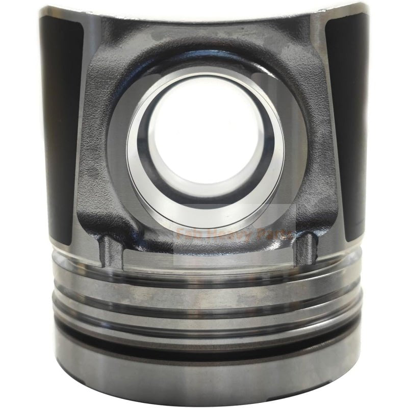 1 Piece Piston With Pin And Clips 130602 - 01687 Fits For Doosan DX12 DX12TI DX12TIS Engine - Fab Heavy Parts