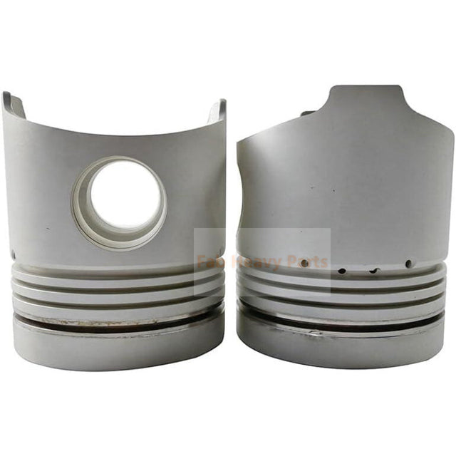 1 Piece Piston With Pin And Clips 13216-2411 13216-2010 Fits For Hino M10C Engine Parts