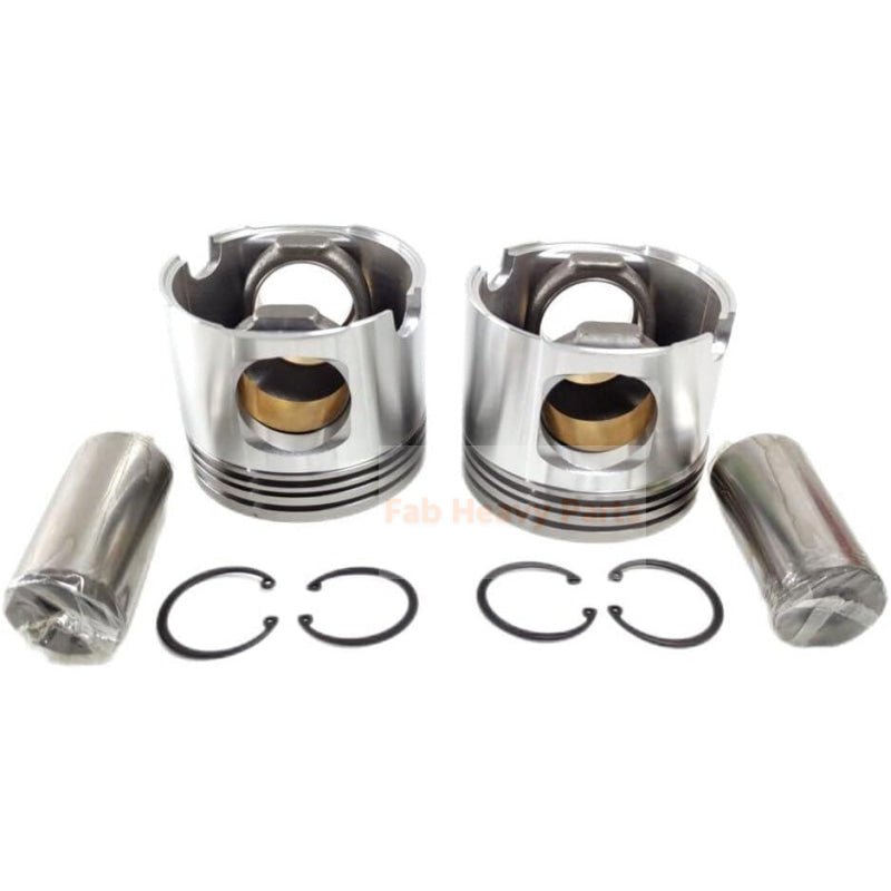 1 Piece Piston With Pin And Clips 1442948 2382712 Fits For Caterpillar C12 Engine Parts - Fab Heavy Parts