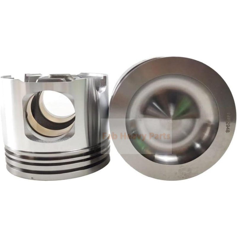 1 Piece Piston With Pin And Clips 1442948 2382712 Fits For Caterpillar C12 Engine Parts - Fab Heavy Parts