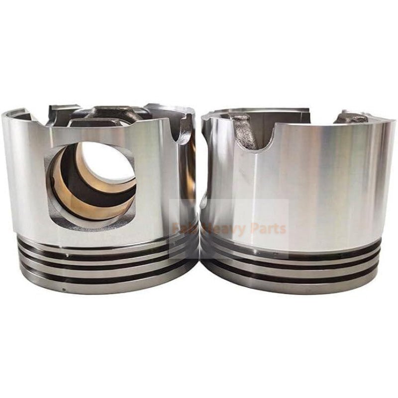 1 Piece Piston With Pin And Clips 1442948 2382712 Fits For Caterpillar C12 Engine Parts - Fab Heavy Parts