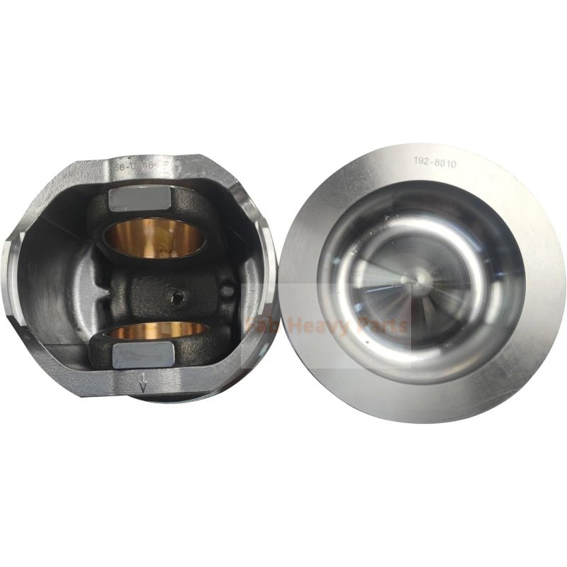 1 Piece Piston With Pin And Clips 158 - 0446 192 - 8810 Fits For Caterpillar 3456 C - 12 C - 15 C - 16 Engine Parts - Fab Heavy Parts