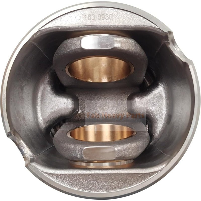 1 Piece Piston With Pin And Clips 163 - 0930 123 - 4612 Fits For Caterpillar 3412 3412C 3406C Engine Parts - Fab Heavy Parts