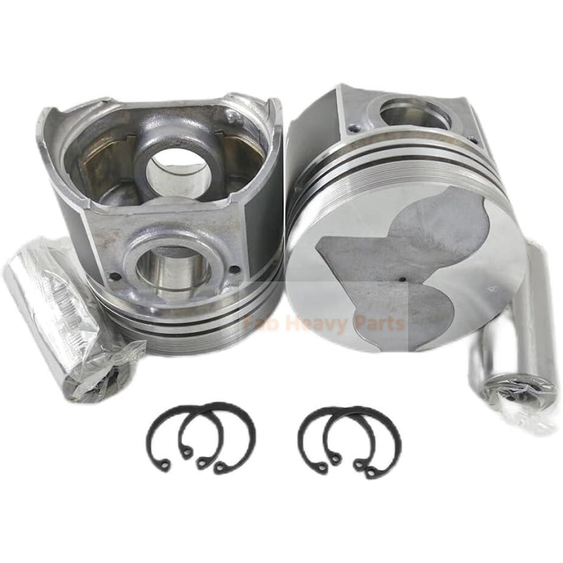 1 Piece Piston With Pin And Clips 16427-21113 Fits For Kubota Engine D1403 V1903-B