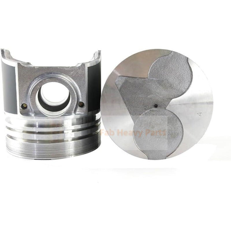 1 Piece Piston With Pin And Clips 16427 - 21113 Fits For Kubota Engine D1403 V1903 - B - Fab Heavy Parts