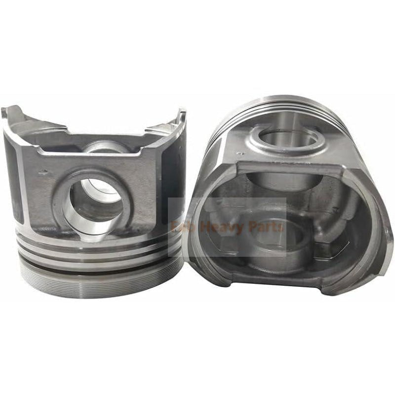 1 Piece Piston with Pin and Clips 1G527 - 21110 Fits for Kubota V3300 Engine L10S Wheel Loaders - Fab Heavy Parts