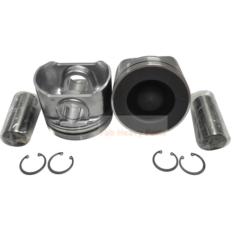 1 Piece Piston With Pin And Clips 1J508-21110 Fits For Kubota V3800-CR-Tl-EV13 Engine 95 Track Skidloader