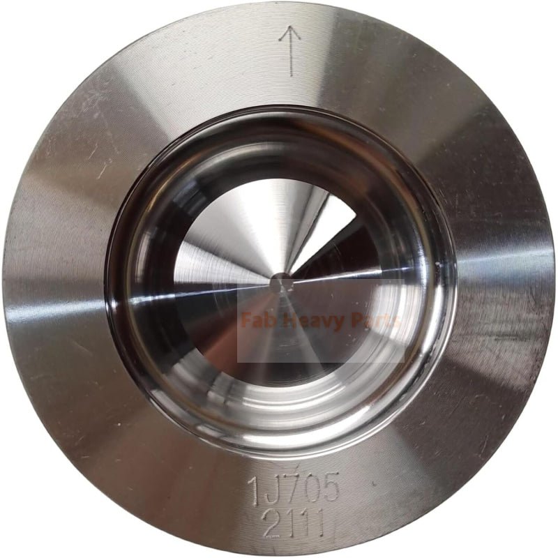 1 Piece Piston With Pin And Clips 1J705 - 2111 Fits For Kubota V2607 V2607 - CR Engine Parts - Fab Heavy Parts