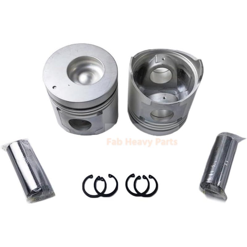 1 Piece Piston With Pin And Clips 23410 - 41210 23411 - 41210 Fits For Hyundai D4AF Engine - Fab Heavy Parts