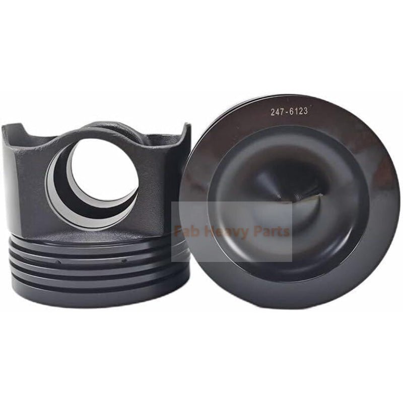 1 Piece Piston With Pin And Clips 247 - 6123 346 - 6616 Fits For Caterpillar C15 Engine - Fab Heavy Parts