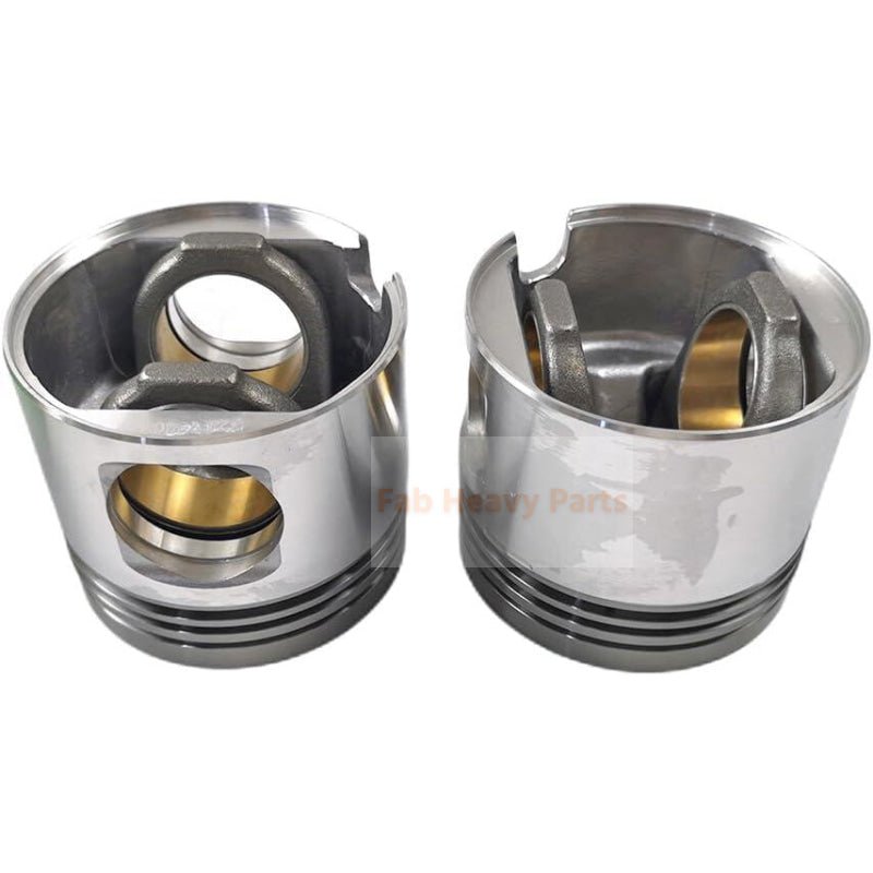 1 Piece Piston With Pin And Clips 265 - 1401 324 - 7380 Fits For Caterpillar C9 Engine - Fab Heavy Parts