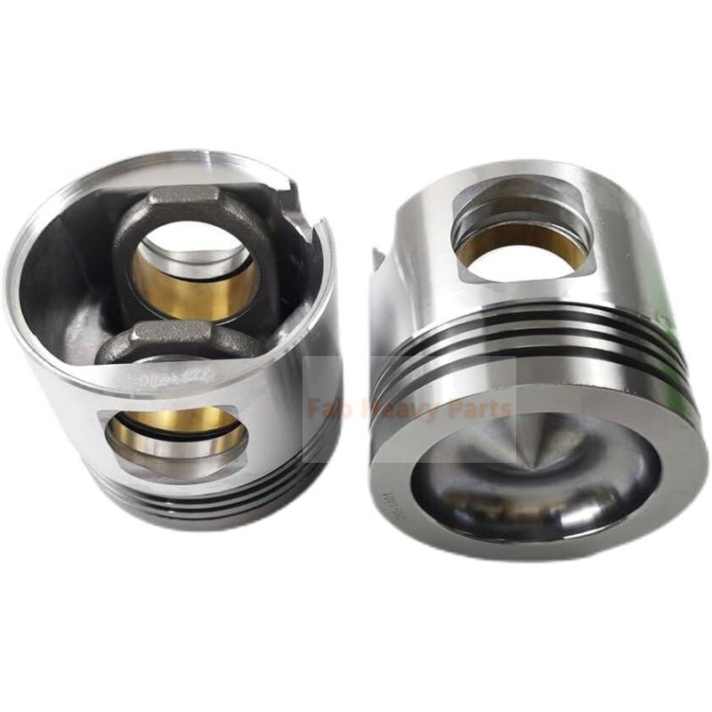 1 Piece Piston With Pin And Clips 265 - 1401 324 - 7380 Fits For Caterpillar C9 Engine - Fab Heavy Parts