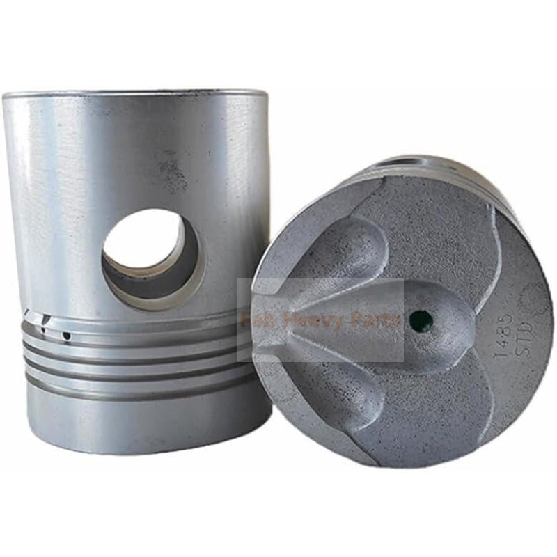 1 Piece Piston With Pin And Clips 30017 - 70102 Fits For Mitsubishi 6DB10 6DB1 Engine Parts - Fab Heavy Parts