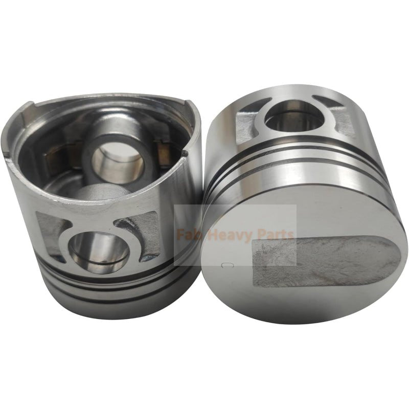 1 Piece Piston With Pin And Clips 30617 - 60101 30617 - 60300 Fits For Mitsubishi 4DQ5 Engine - Fab Heavy Parts