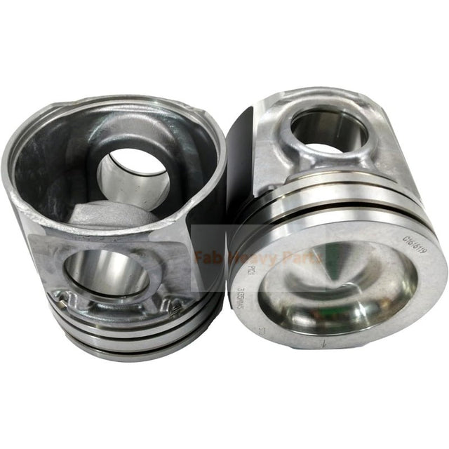 1 Piece Piston With Pin And Clips 3135M145 Fits For Perkins 1104D - E44TA(NJ) Engine - Fab Heavy Parts